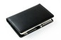 Preview: Pocket Notizbuch PREMIUM LEDER BOXCALF schwarz (glatt)