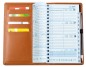 Preview: Taschenkalender mit Spiralbindung 2025 in PREMIUM LEDER BOXCALF cuoiobraun (glatt)