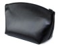 Preview: Kosmetiktasche gross (25x15x9) PREMIUM LEDER BOXCALF schwarz (glatt)