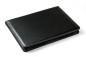 Preview: RV-Schreibmappe DIN A4 mit iPad Fach PREMIUM LEDER SOFT GRAIN schwarz (genarbt)