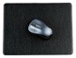 Preview: Mousepad PREMIUM LEDER SOFT GRAIN schwarz (genarbt)