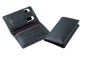 Preview: Phoneholder Reisebrieftasche PREMIUM LEDER SOFT GRAIN schwarz (genarbt)