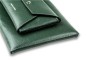 Preview: iPad Tasche PREMIUM LEDER SOFT GRAIN grün