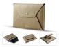 Preview: Macbook Tasche PREMIUM LEDER SOFT GRAIN taupe