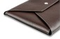 Preview: Macbook Tasche PREMIUM LEDER SOFT GRAIN dunkelbraun