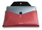 Preview: Macbook Tasche PREMIUM LEDER SOFT GRAIN rot