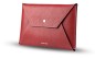 Preview: Macbook Tasche PREMIUM LEDER SOFT GRAIN rot