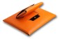 Preview: Macbook Tasche PREMIUM LEDER SOFT GRAIN orange