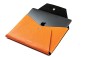 Preview: Macbook Tasche PREMIUM LEDER SOFT GRAIN orange