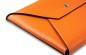 Preview: Macbook Tasche PREMIUM LEDER SOFT GRAIN orange