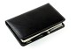 Preview: Pocket Kalenderbuch DIN A6 2025 PREMIUM LEDER VINTAGE Anilin schwarz