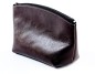 Preview: Kosmetiktasche klein (20x12x6) PREMIUM LEDER VINTAGE marronebraun