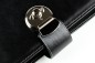 Preview: Dokumenten Ringbuch DIN A4 mit Schloss PREMIUM LEDER VINTAGE schwarz