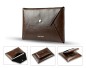 Preview: iPad Tasche PREMIUM LEDER VINTAGE dunkelbraun