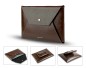 Preview: Macbook Tasche PREMIUM LEDER VINTAGE dunkelbraun