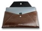 Preview: Macbook Tasche PREMIUM LEDER VINTAGE dunkelbraun