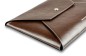 Preview: Macbook Tasche PREMIUM LEDER VINTAGE dunkelbraun