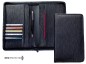 Preview: Traveller Book / Reisedokumente Mappe PREMIUM LEDER MANHATTAN schwarz - RFID Protected