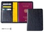 Preview: Reisepass / Impfausweis Etui PREMIUM LEDER MANHATTAN schwarz - RFID Protected