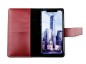 Preview: iPhone Case aus Leder mit integrierter schwarzer Kunststoffschale CAMBRIDGE Top Grain Leder rot