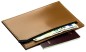 Preview: Travel Slim Wallet in CAMBRIDGE Top Grain Rindspaltleder hellbraun