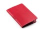 Preview: Notizblocketui DIN A7 ECO APPLE LEATHER Lederimitat rot