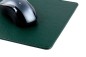 Preview: Mousepad aus veganem Lederimitat grün  - made in Germany