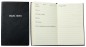 Preview: Pocket Notizbuch "TRAVEL NOTES" (auswechselbar) mit Druckknopf, CAMBRIDGE Top Grain Leder schwarz