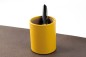 Preview: Schreibtisch Set "YELLOW" 6-teilig PREMIUM LEDER BOXCALF gelb | SONDEREDITION