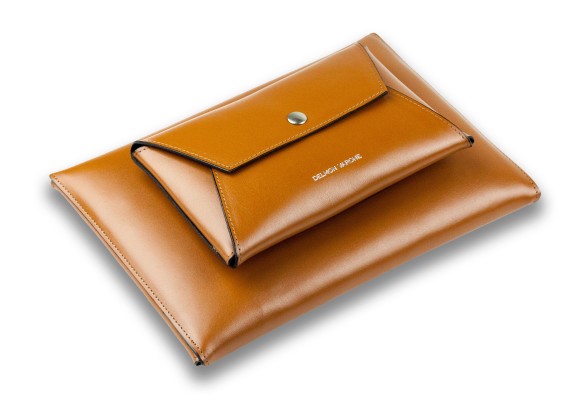 iPad Tasche PREMIUM LEDER BOXCALF braun