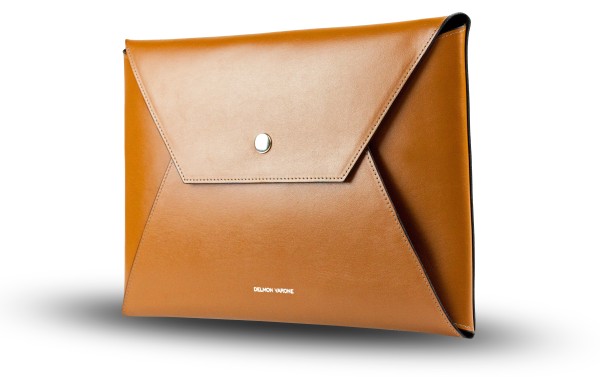 Macbook Tasche PREMIUM LEDER BOXCALF braun