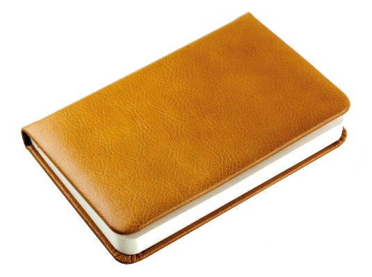 Pocket Notizbuch (gebunden) PREMIUM LEDER VINTAGE cuoiobraun