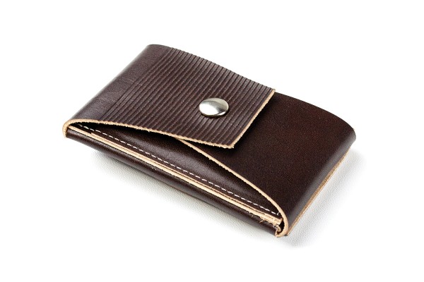 Urban Slim Wallet PREMIUM LEDER VINTAGE dunkelbraun