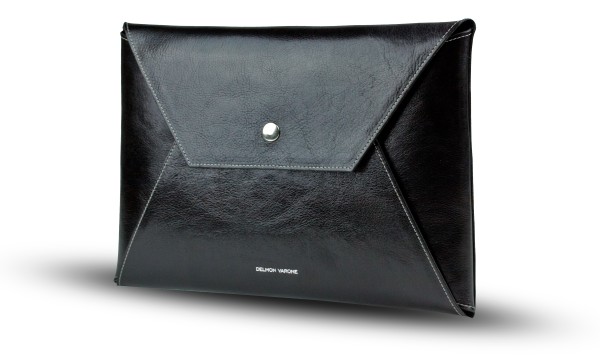 Macbook Tasche PREMIUM LEDER VINTAGE schwarz