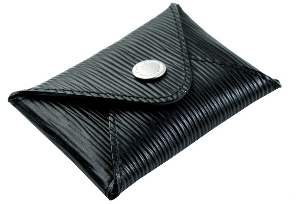 Night Out Wallet / Mini Börse / Kartenetui PREMIUM LEDER MANHATTAN PAGLIA schwarz