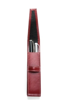 Schreibgeräteetui DUO CAMBRIDGE Top Grain Leder rot