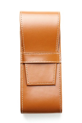 Schreibgeräteetui TRIO CAMBRIDGE Top Grain Leder hellbraun