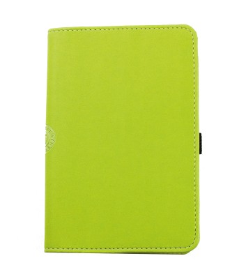 Pocket Notizbuch Lederimitat ECO APPLE LEATHER grün