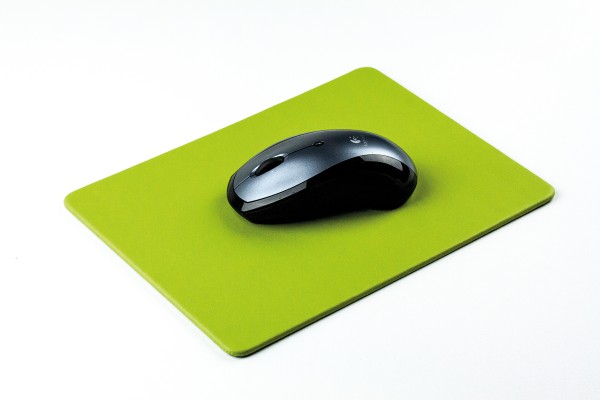Mousepad ECO APPLE LEATHER Lederimitat grün