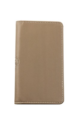 iPhone Case  mit integrierter schwarzer Kunststoffschale in Lederimitat ECO APPLE LEATHER braun