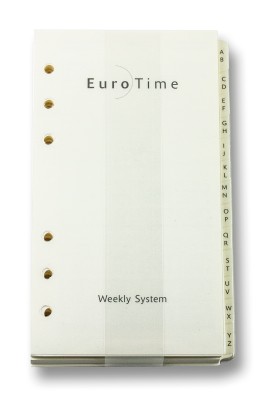 Ersatz / Zeitplansystem MEDIUM DIN A6 - Kalender 2024