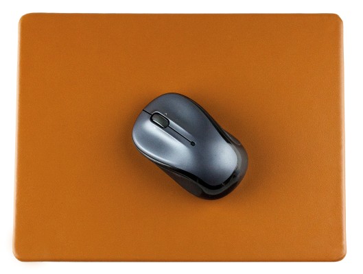 Mousepad PREMIUM LEDER BOXCALF cuoiobraun (glatt)