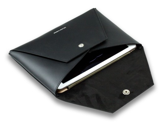 iPad Tasche PREMIUM LEDER BOXCALF schwarz