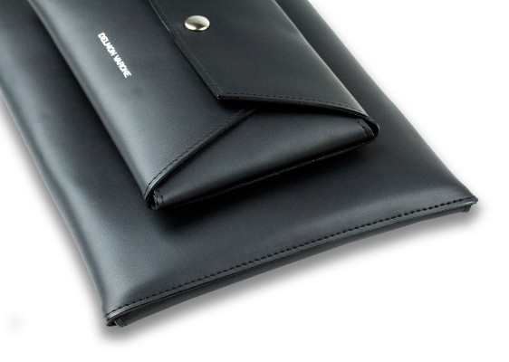 iPad Tasche PREMIUM LEDER BOXCALF schwarz