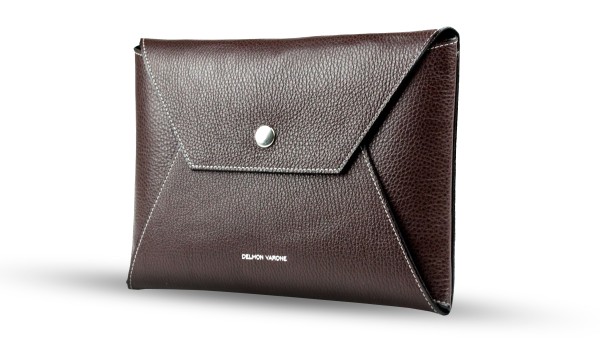 iPad Tasche PREMIUM LEDER SOFT GRAIN dunkelbraun