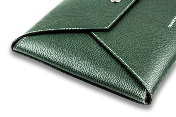 iPad Tasche PREMIUM LEDER SOFT GRAIN grün