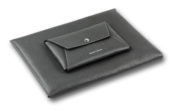 Macbook Tasche PREMIUM LEDER SOFT GRAIN anthrazit