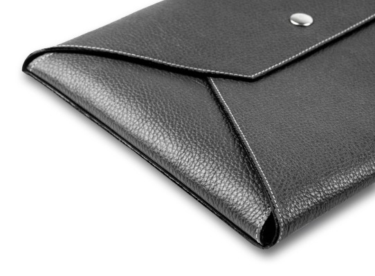 Macbook Tasche PREMIUM LEDER SOFT GRAIN anthrazit