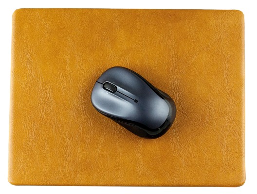 Mousepad PREMIUM LEDER VINTAGE Anilin cuoiobraun