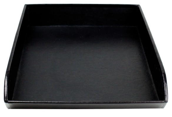 Briefablagekasten PREMIUM LEDER VINTAGE schwarz